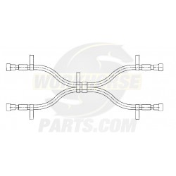 W0005169  -  Hose Asm - Feed And Return Rear